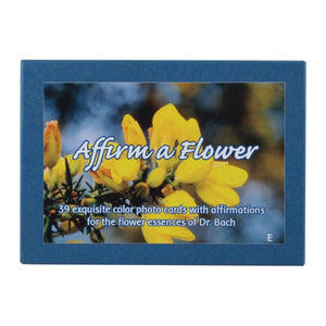 Affirm A Flower Cards - Align Your Vibe - Affirmation Cards for Bach Flower Essences