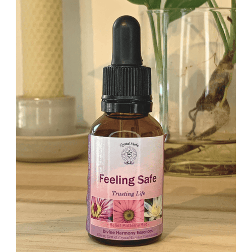 Feeling Safe Essence – Trusting Life - Align Your Vibe. This vibrational essence dissolves the belief that the world is not a safe place.