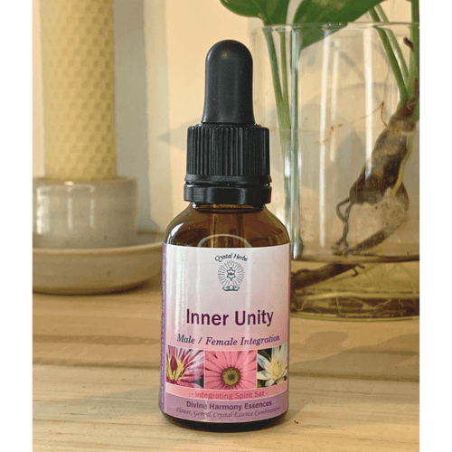 Inner Unity Essence – Male/Female Integration - Align Your Vibe. This vibrational essence helps to integrate and unite the inner masculine and feminine polarities