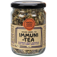 Load image into Gallery viewer, Mindful Foods ImmuniTea herbal blend from Align Your Vibe – a certified organic immune support tea with elderberry and reishi.