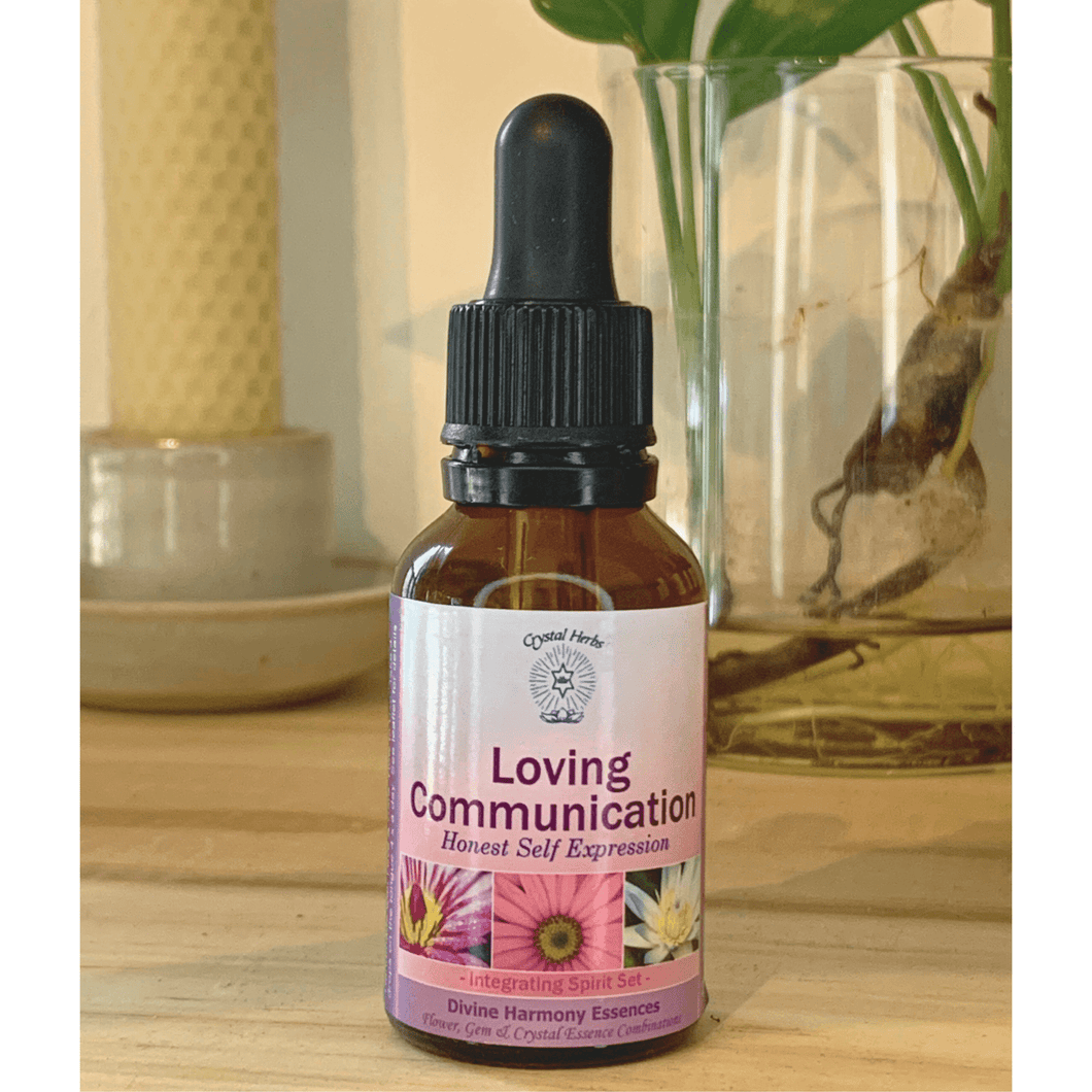 Loving Communication Essence – Honest Self Expression - Align Your Vibe. This vibrational essence supports openhearted truthful expression, particularly in close relationships