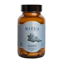 Load image into Gallery viewer, Ritua Sleep natural sleep support supplement with Reishi Mushroom, Passionflower and Kava – 60 capsules