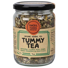 Load image into Gallery viewer, Mindful Foods Tummy Tea organic herbal tea from Align Your Vibe – a soothing blend to calm digestion and support gut wellbeing.