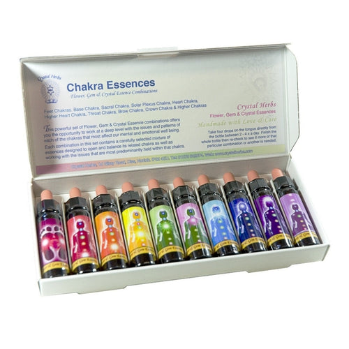 Chakra Essences - Set of 10 - Align Your Vibe