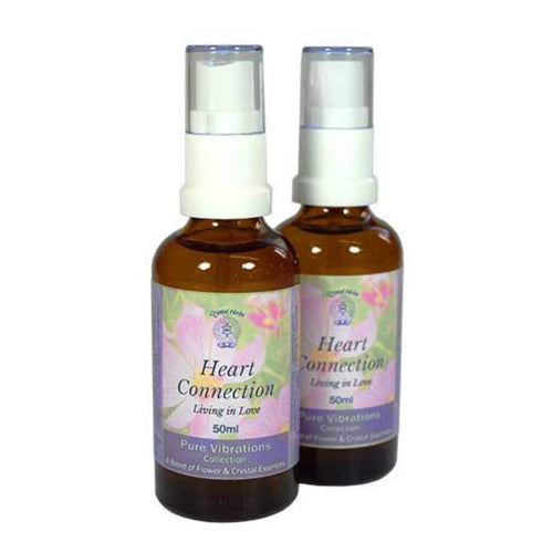 Align Your Vibe Heart Connection Spray – flower and crystal essence blend for emotional healing, heart chakra balance and self-love support